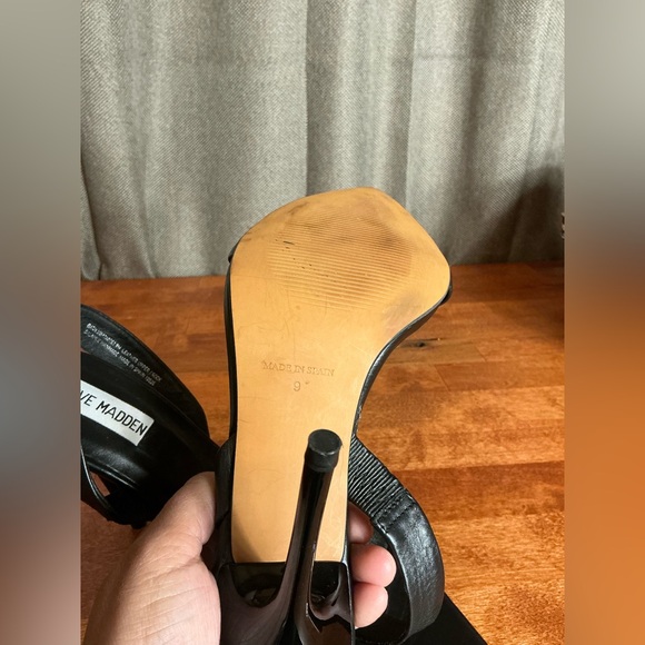 Steve Madden Black Women's Heels - Picture 7 of 7